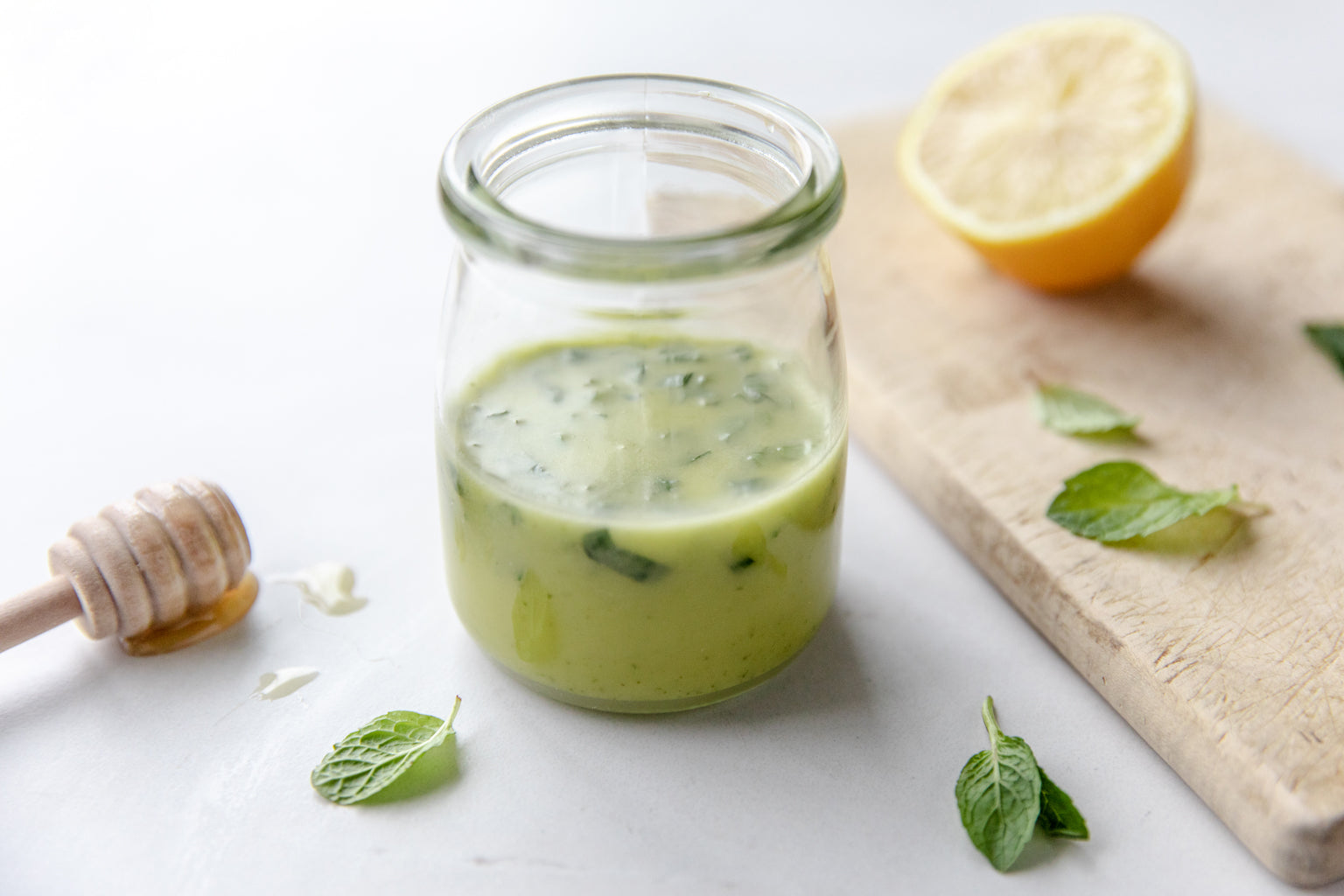 Mint, Honey & Lemon Salad Dressing Jovial Foods, Inc Mint, Honey & Lemon Salad Dressing Jovial Foods, Inc