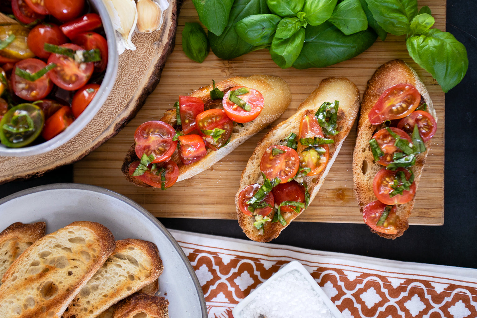 Cherry Tomato Bruschetta – Jovial Foods, Inc