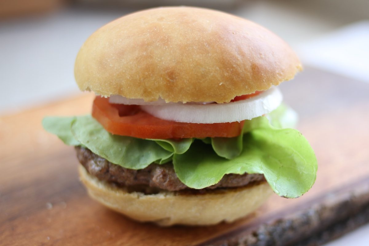 Sourdough Einkorn Hamburger Buns