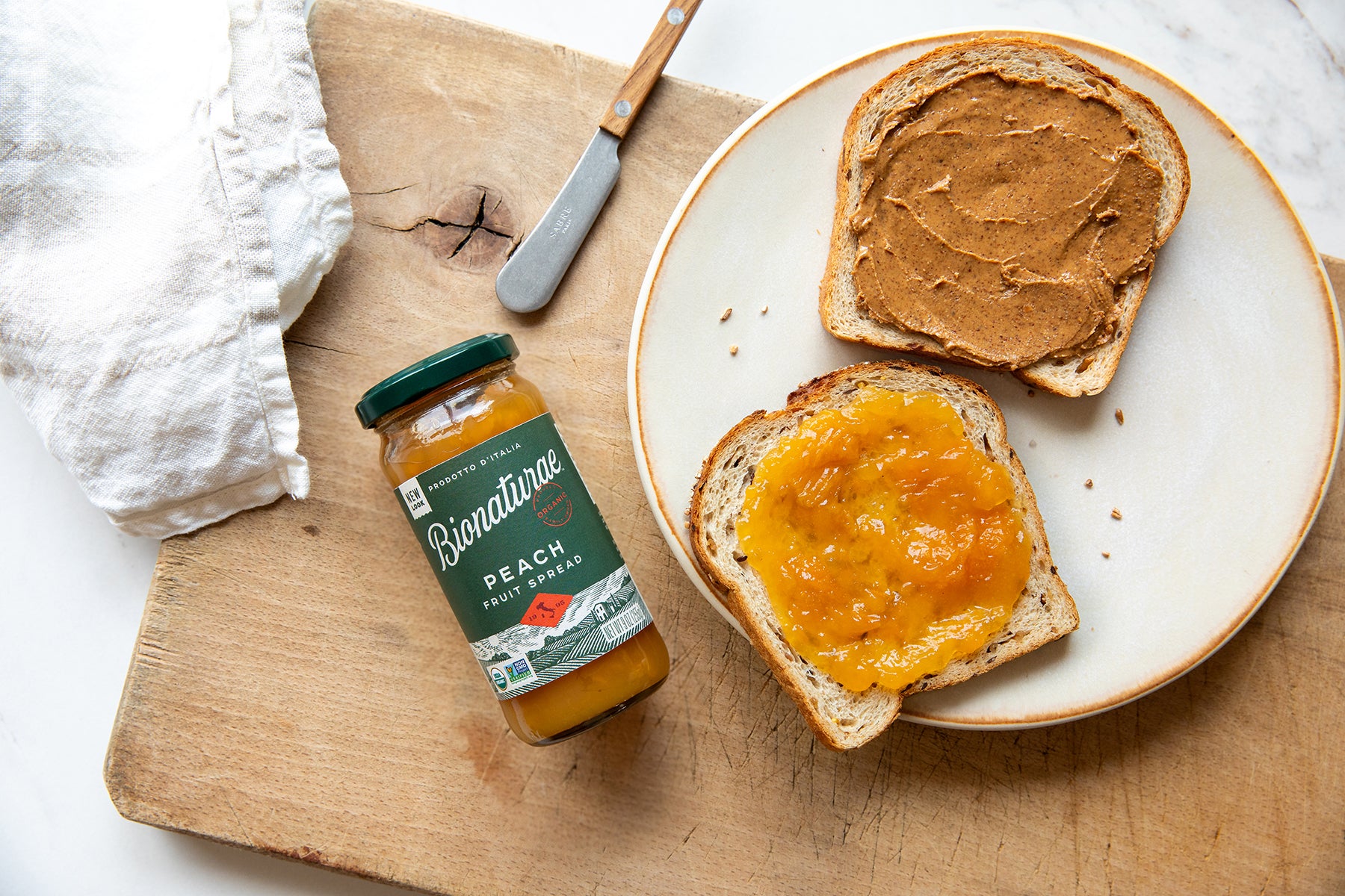 Organic Fruit Spread Peach