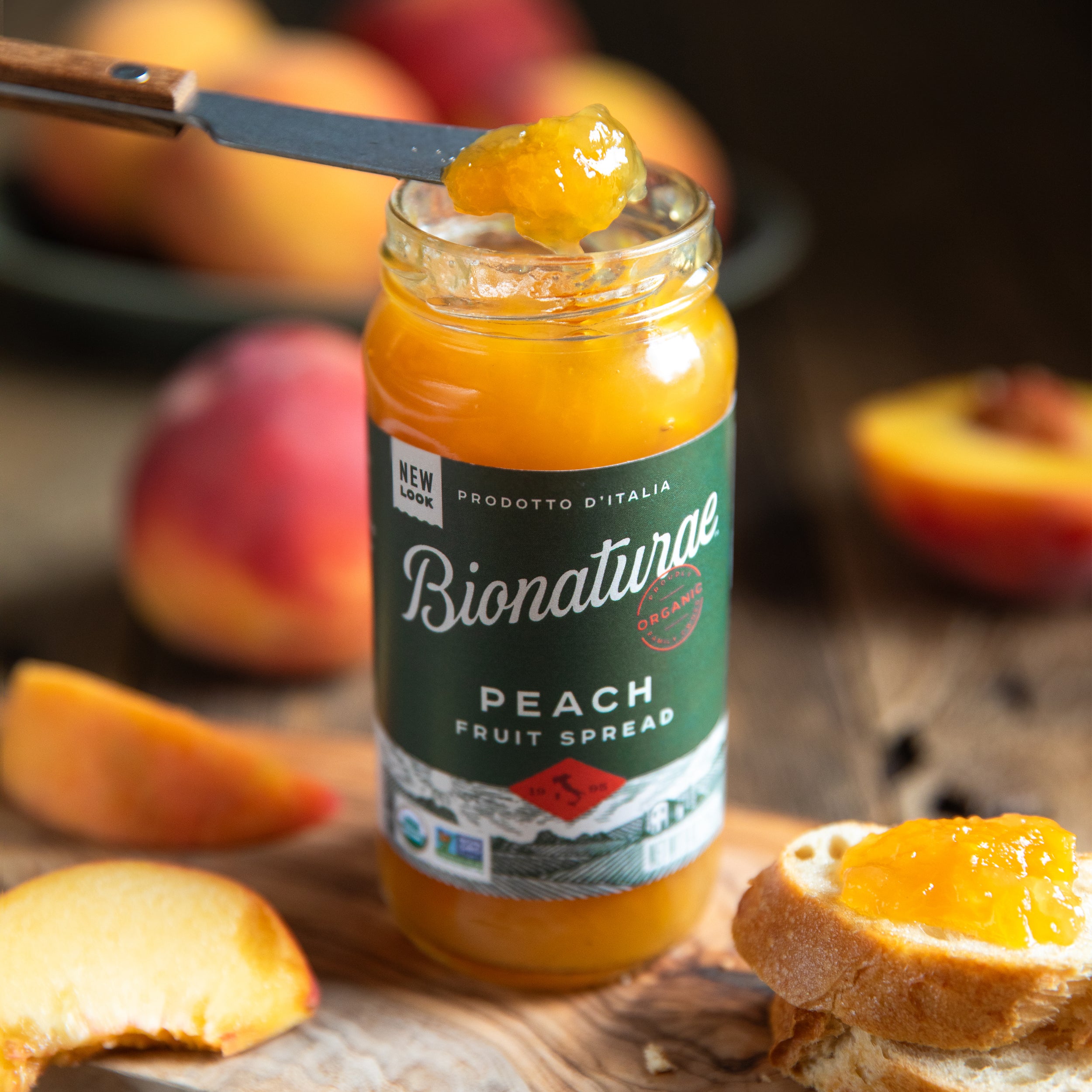 Organic Fruit Spread Peach