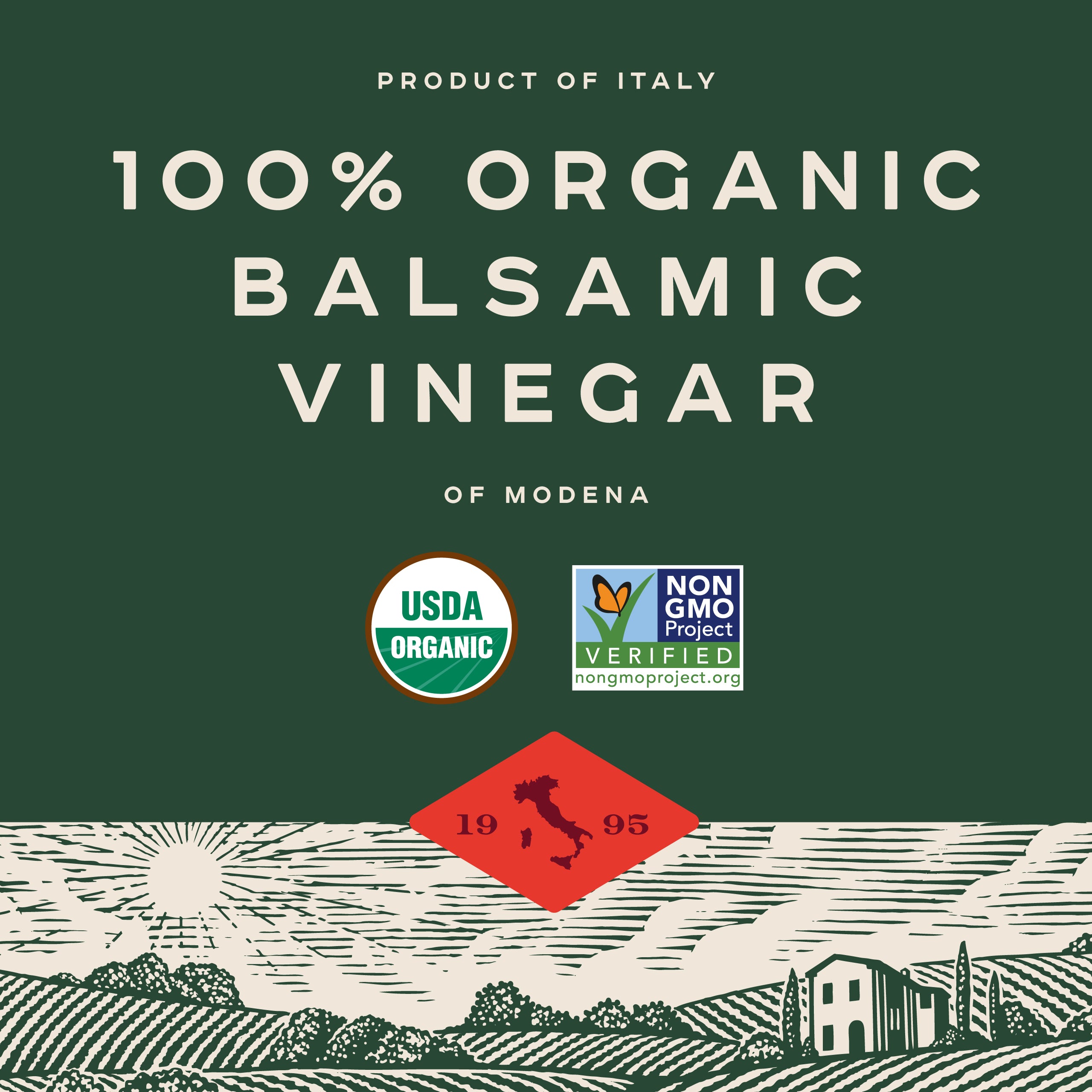 Organic Balsamic Vinegar 17 fl. oz.