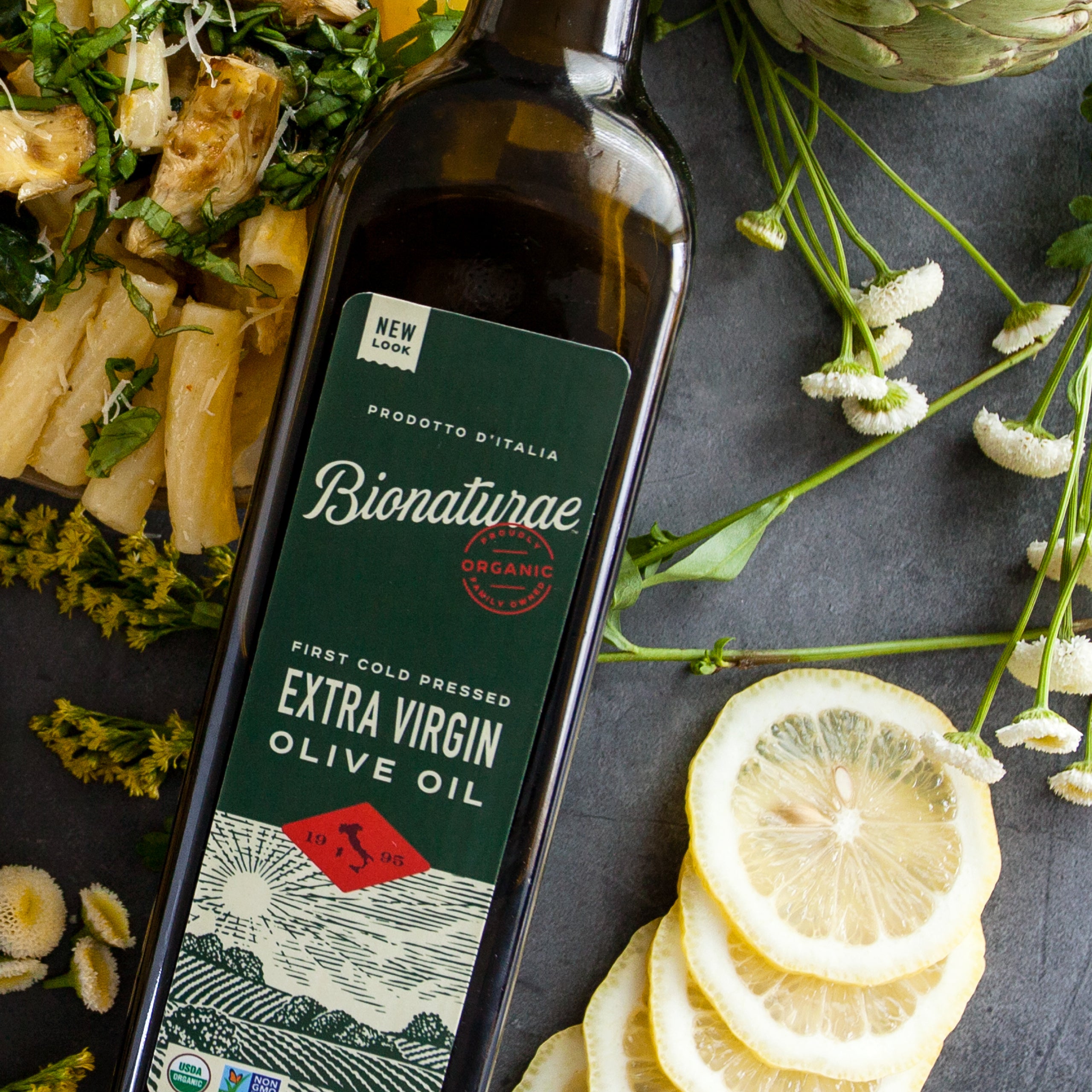 Organic Extra Virgin Olive Oil, 25 oz.