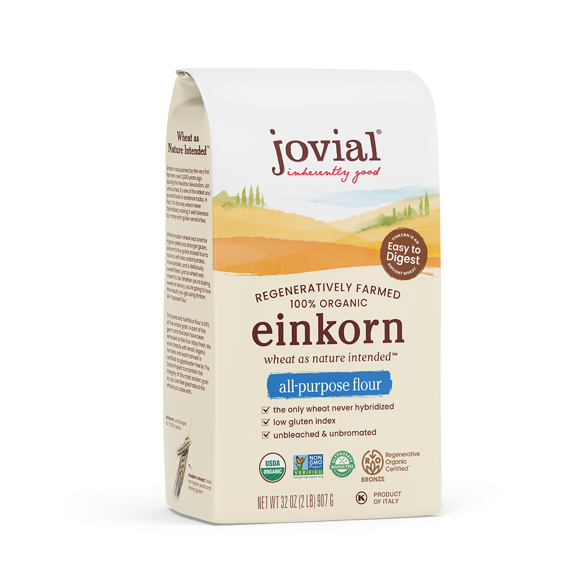 Organic Einkorn All-Purpose Flour 2 lb.