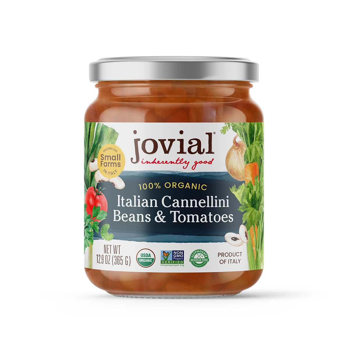 Organic Italian Cannellini Beans and Tomatoes