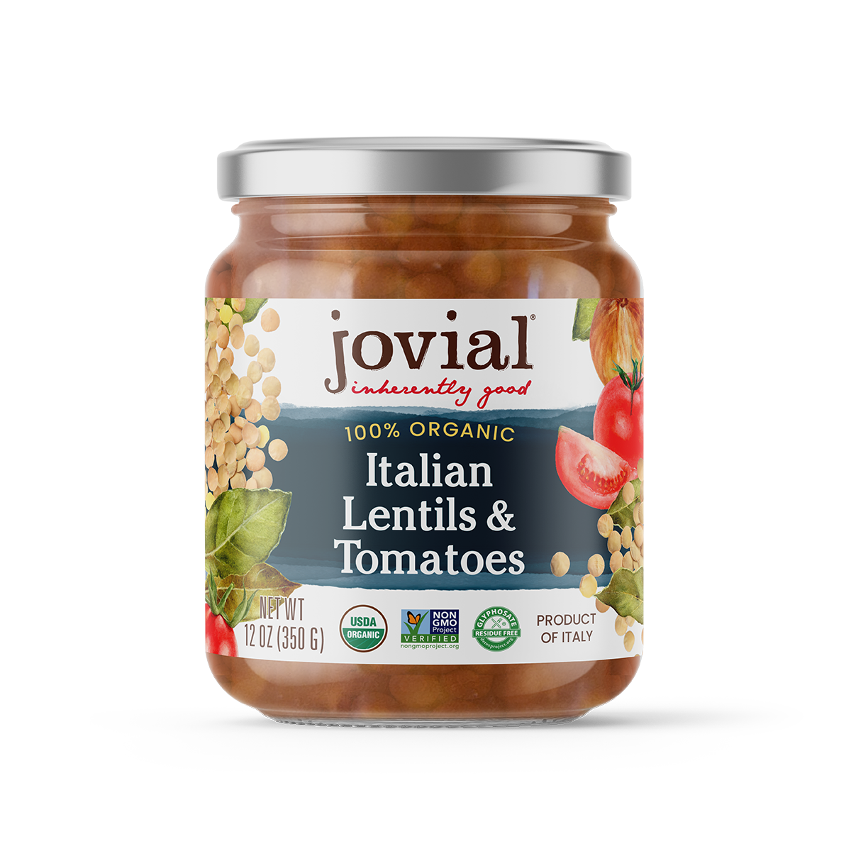 Organic Italian Lentils and Tomatoes