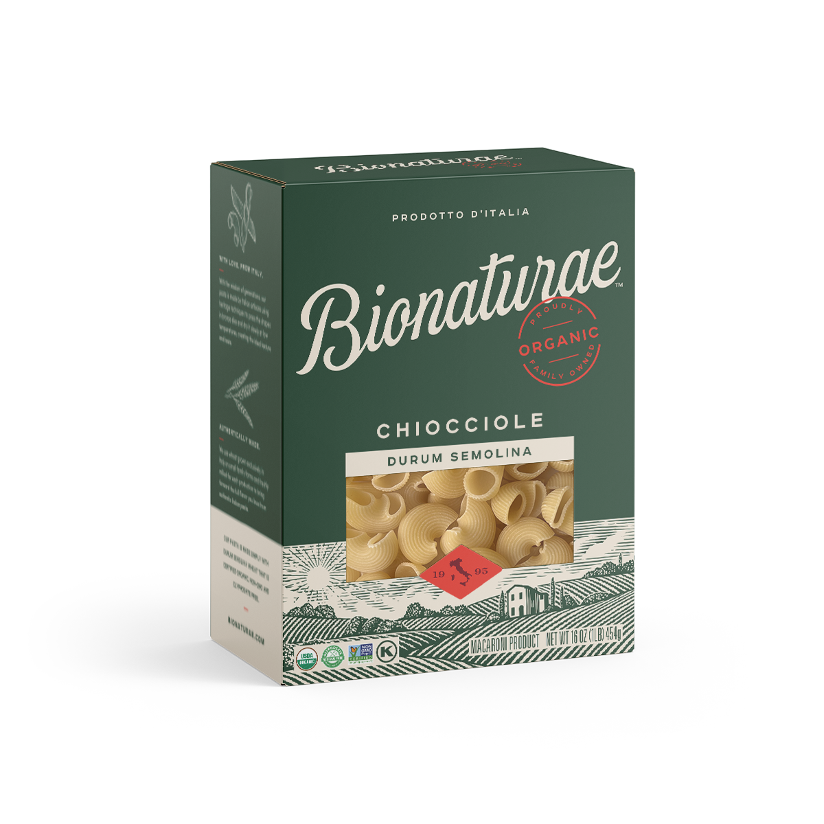 Organic Durum Semolina Chiocciole