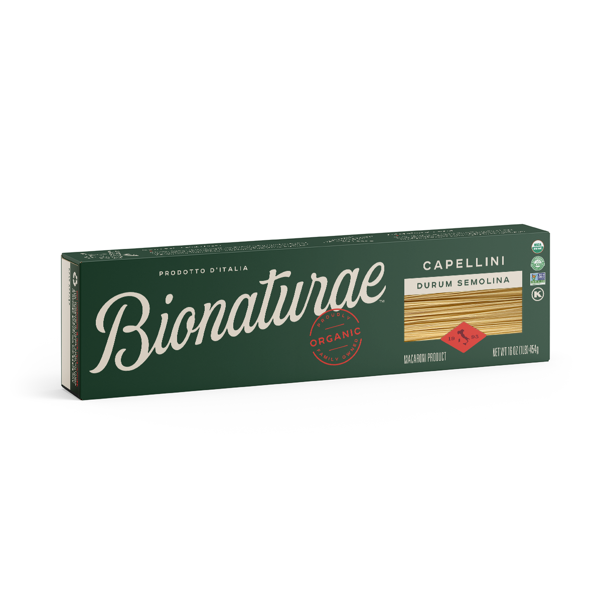 Organic Durum Semolina Capellini