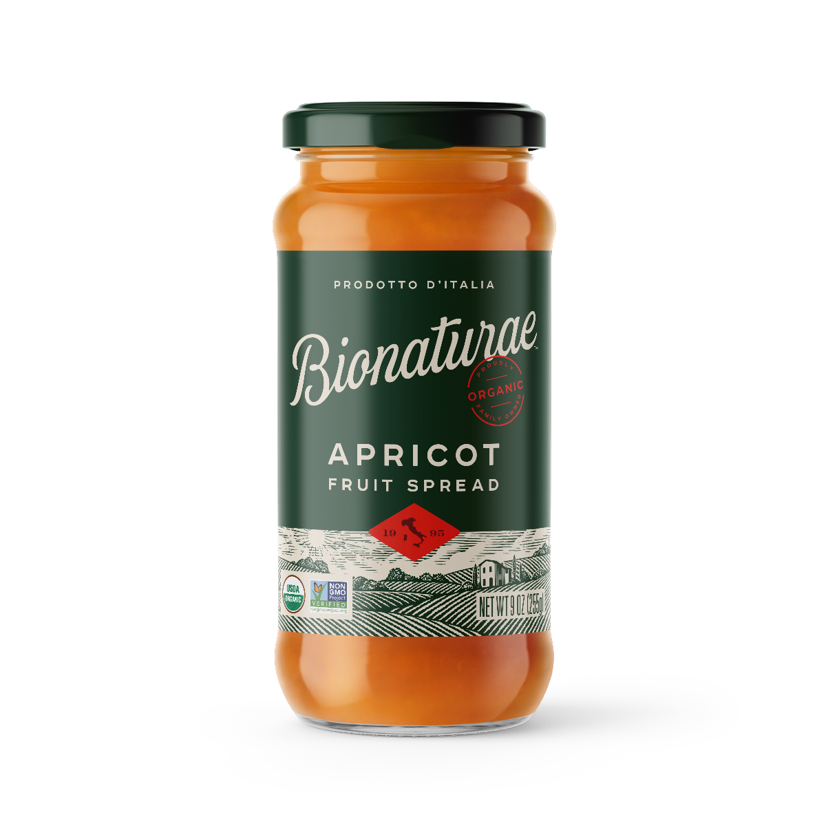 Organic Fruit Spread Apricot