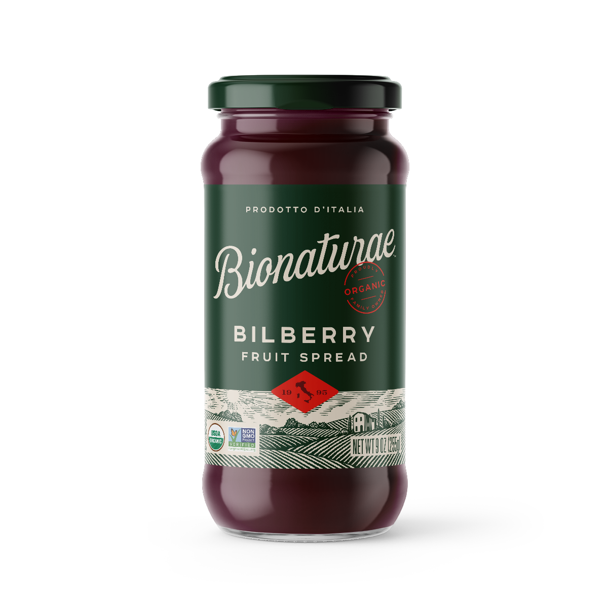 Organic Fruit Spread Bilberry