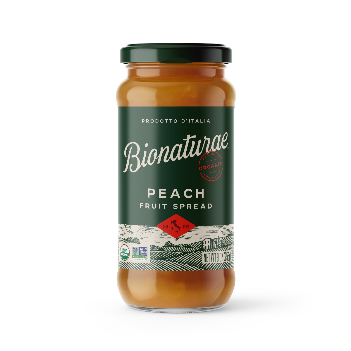 Organic Fruit Spread Peach