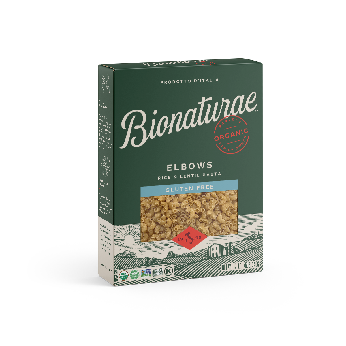 Organic Gluten Free Rice & Lentil Elbows