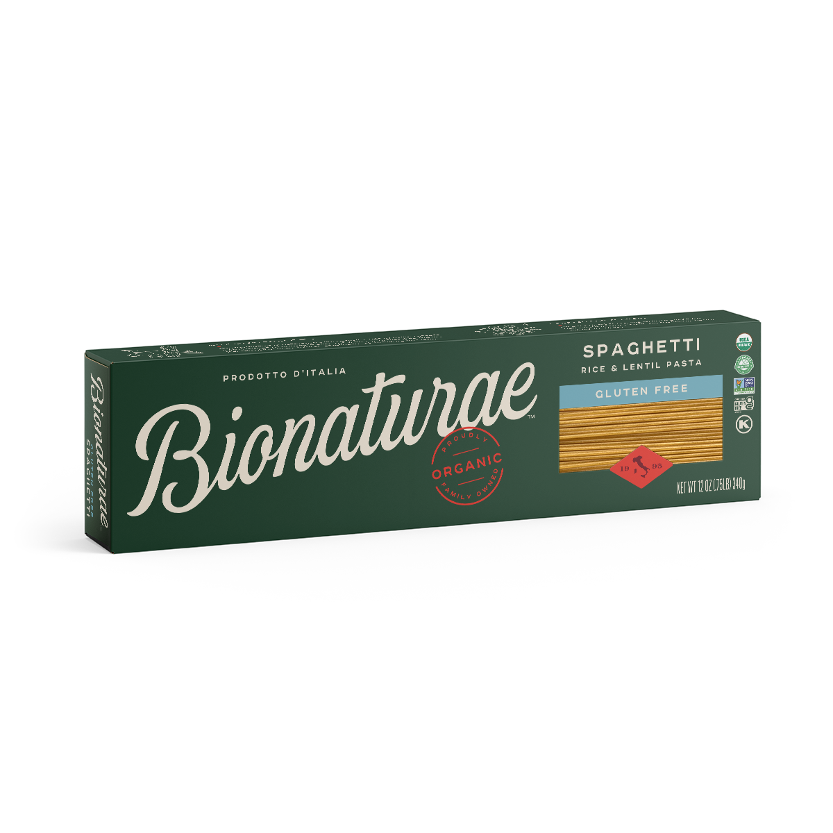 Organic Gluten Free Rice & Lentil Spaghetti