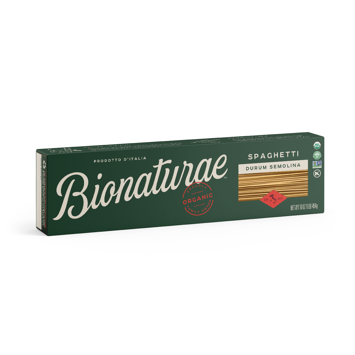 Organic Durum Semolina Spaghetti