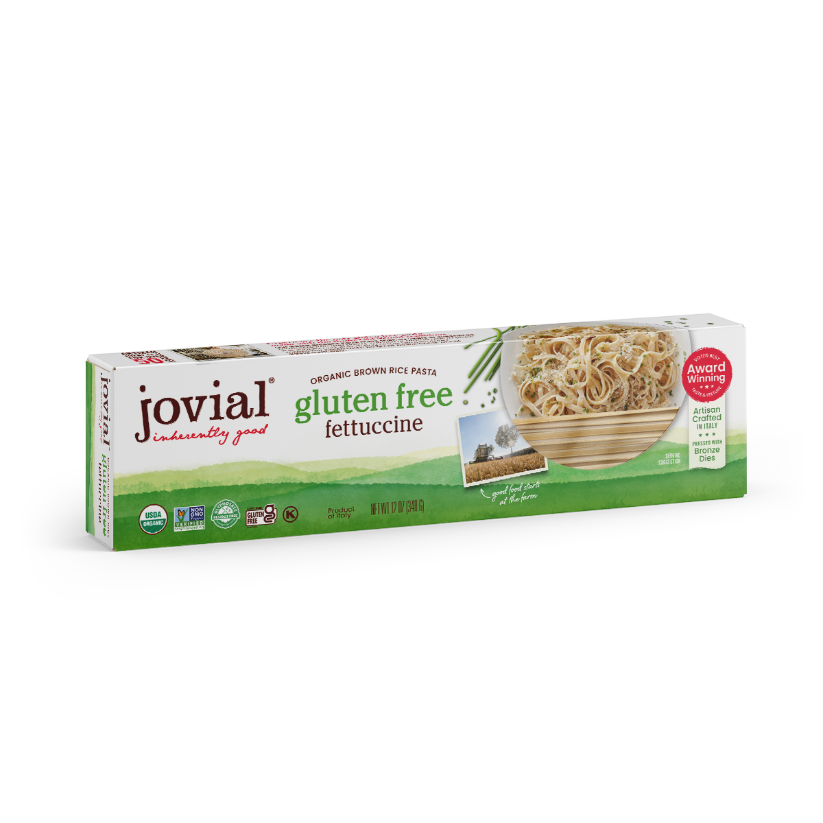 gluten free organic brown rice pasta capellini
