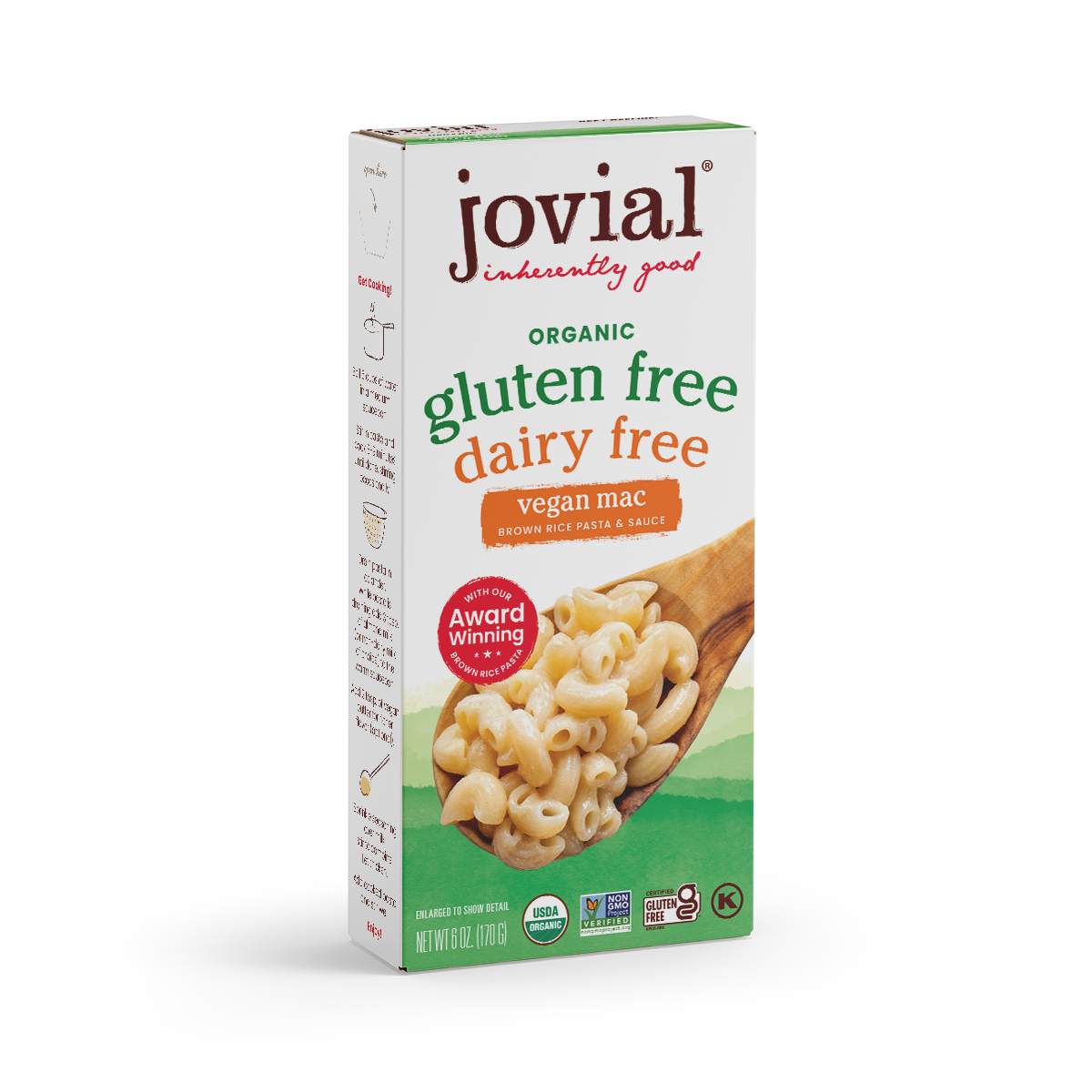 Organic Gluten Free Vegan Mac