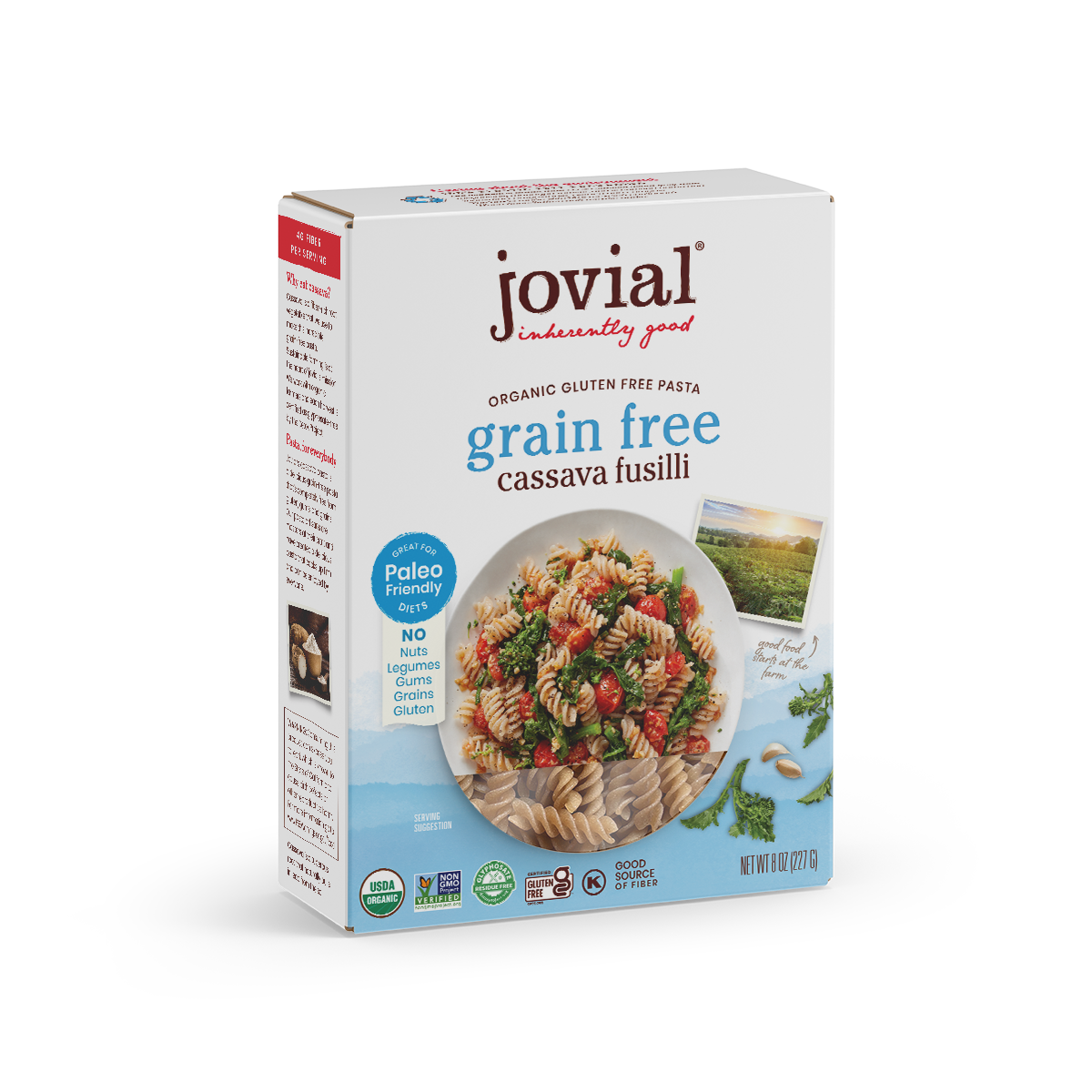 Organic Grain Free Cassava Fusilli