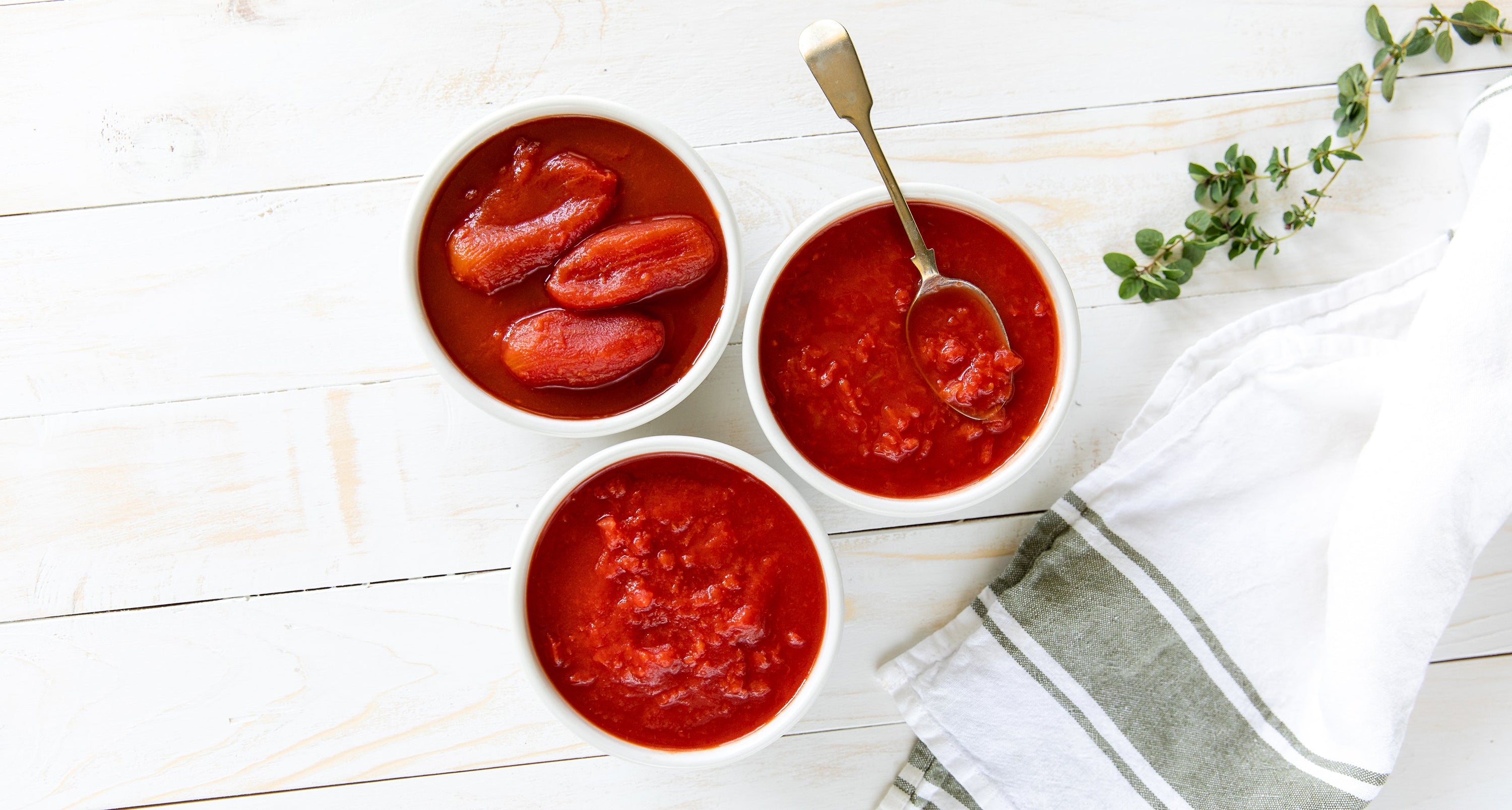 Which Tomatoes to use in your Recipe—Crushed, Diced, Whole Peeled?