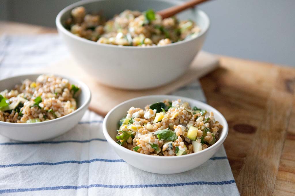Summery Wheat Berry Salad