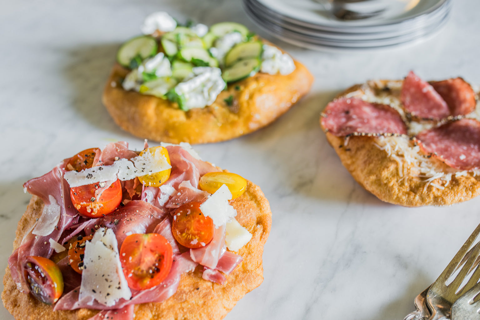 Einkorn Mini Pizza Fritta