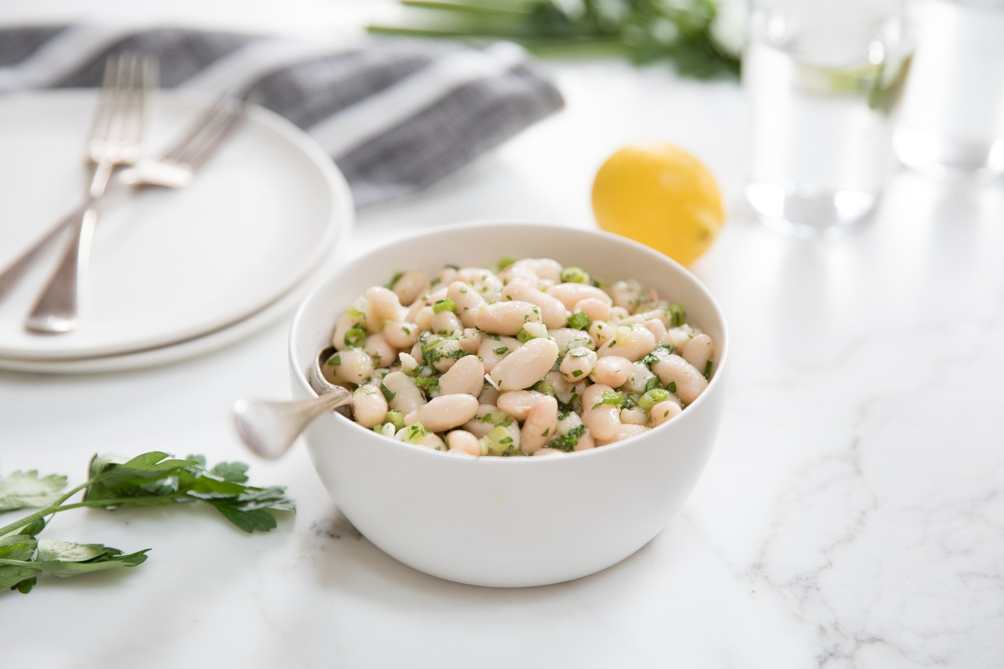 Italian Cannellini Bean Salad