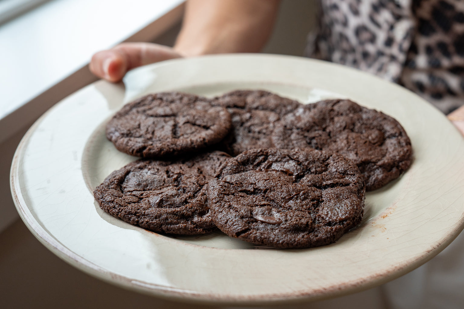 Double Chocolate Chip Einkorn Cookies