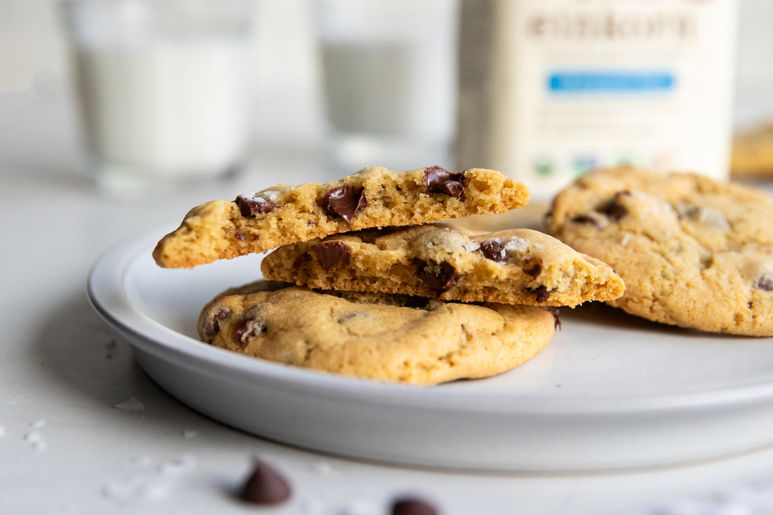 Einkorn Chocolate Chip CookiesEinkorn Chocolate Chip Cookies