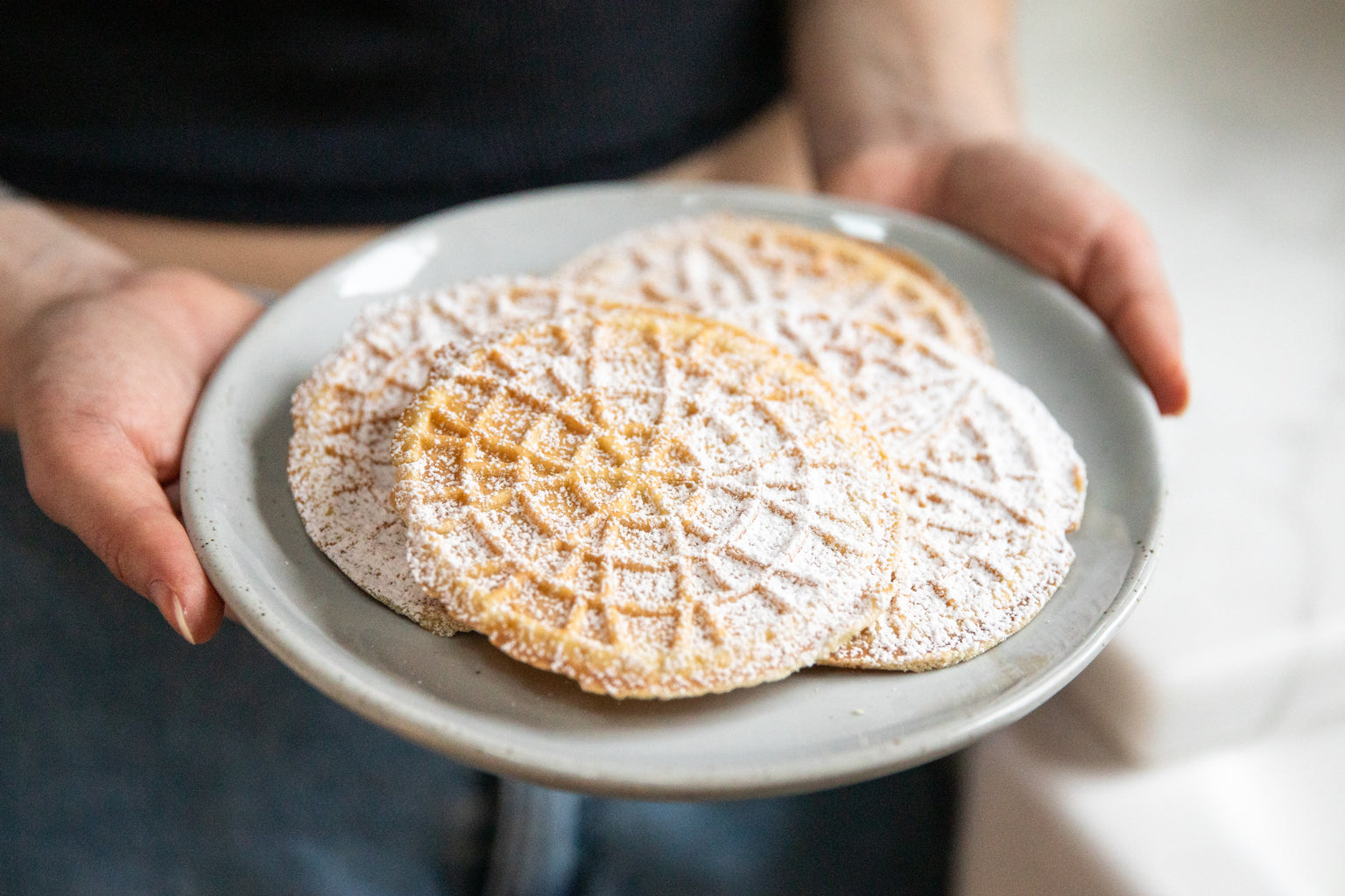 Einkorn PizzelleEinkorn Pizzelle
