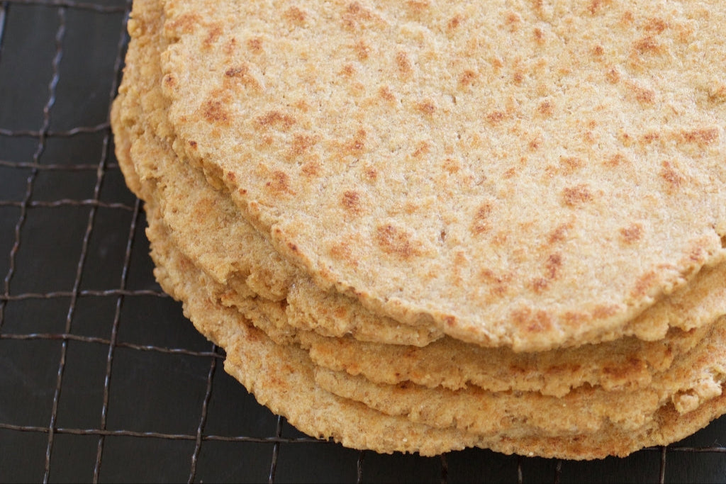 100% Whole Grain Einkorn Flatbread