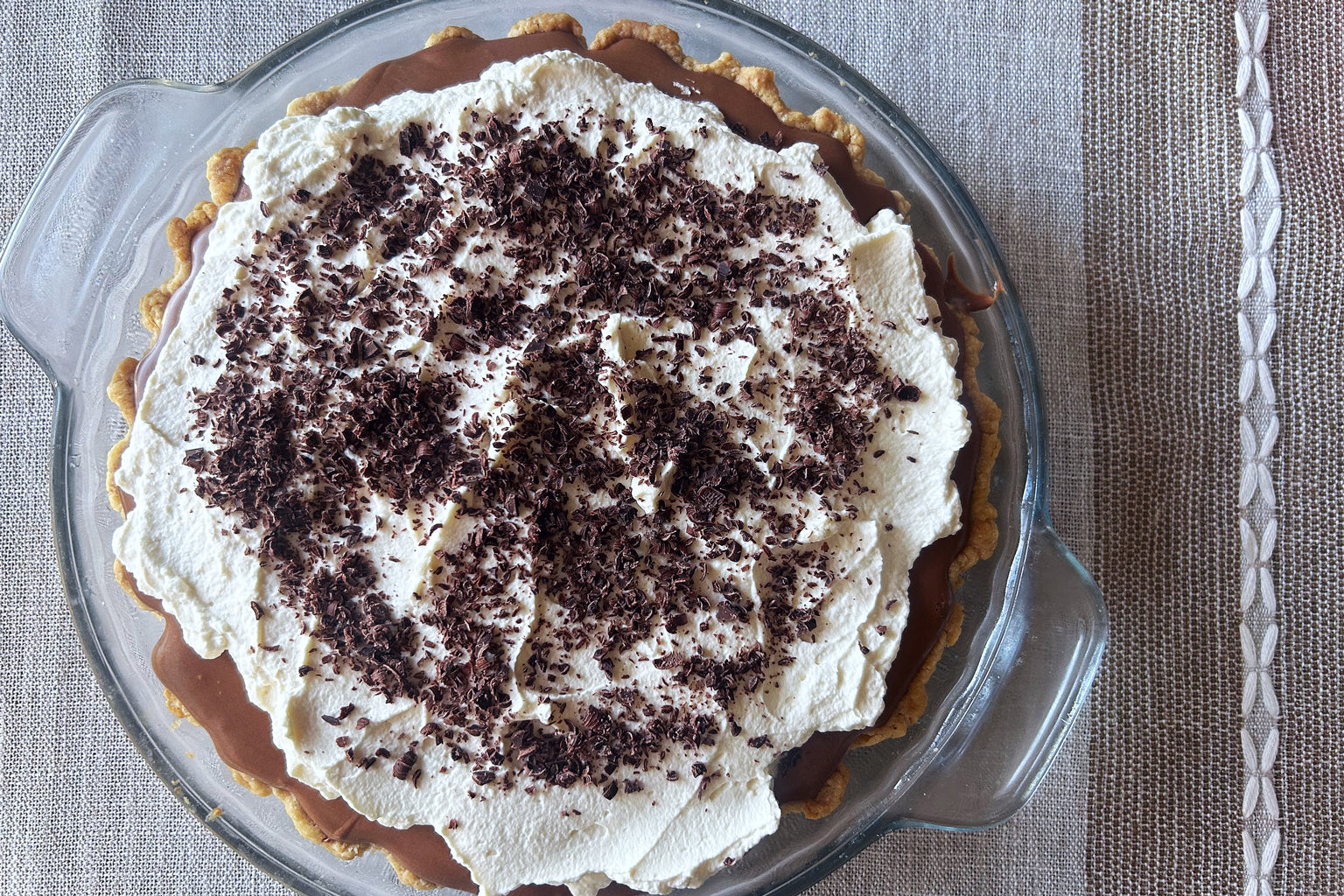 Sourdough French Silk Pie