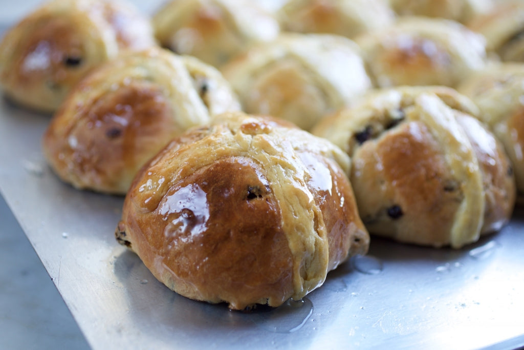 Einkorn Hot Cross Buns