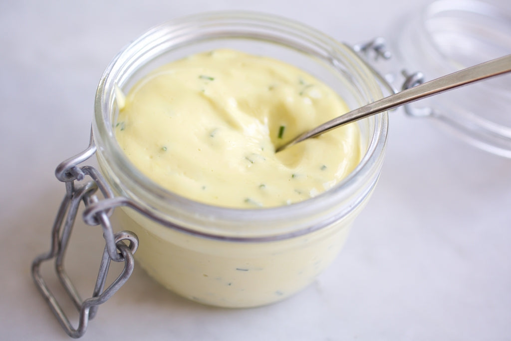 Homemade Herbed Olive Oil MayonnaiseHomemade Herbed Olive Oil Mayonnaise