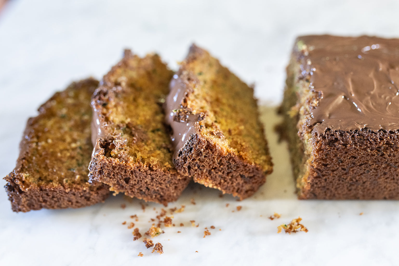Rustic Zucchini Bread with Hazelnuts