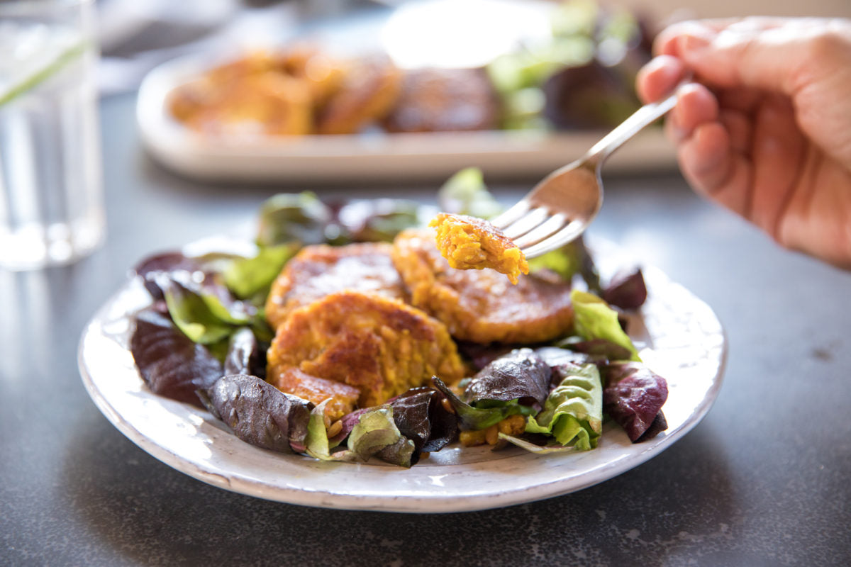 Einkorn Pumpkin Croquettes