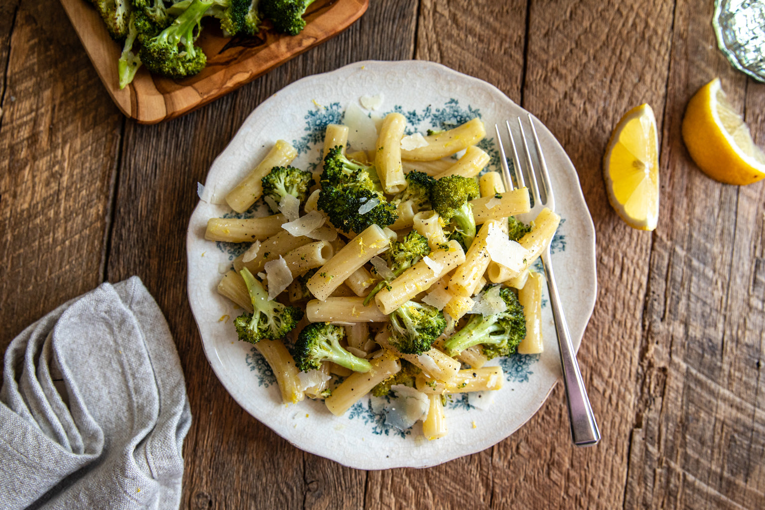 Rigatoni with Roasted Broccoli