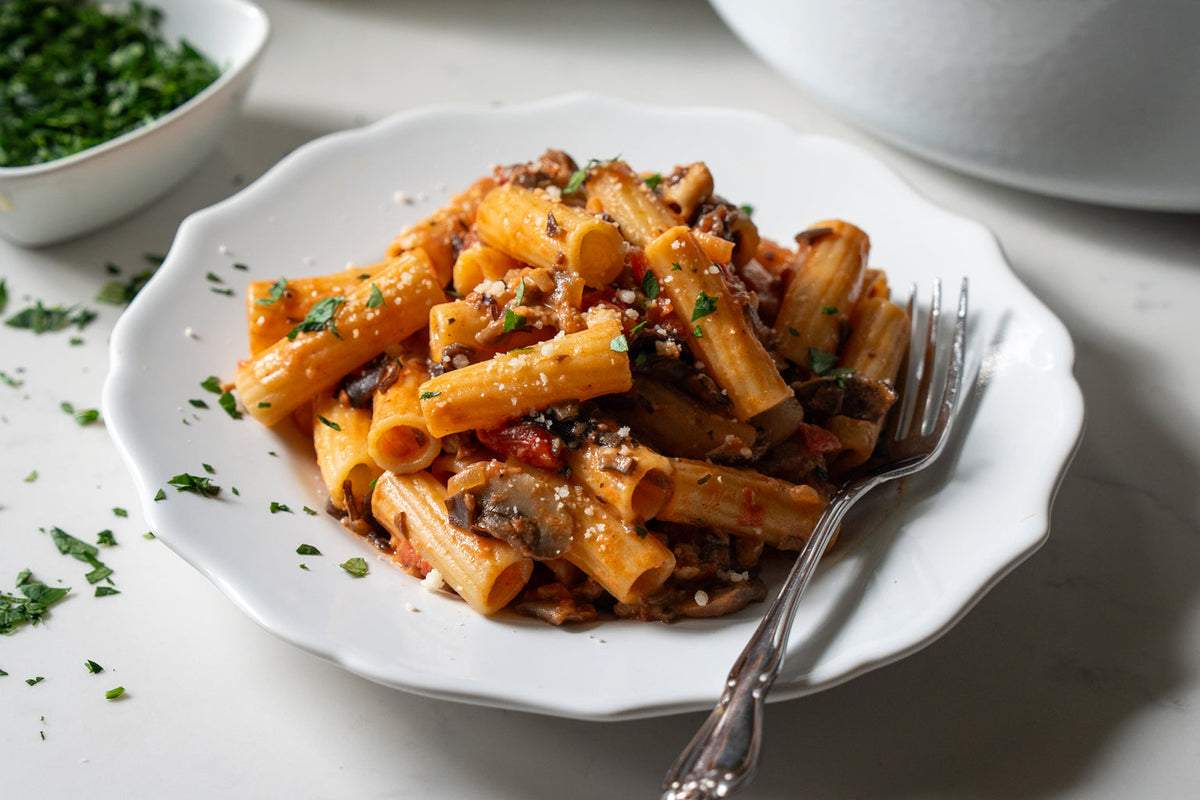 Rigatoni alla Boscaiola