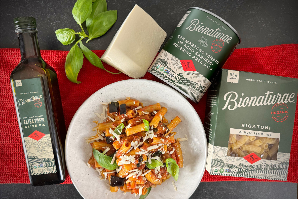 Rigatoni alla Norma