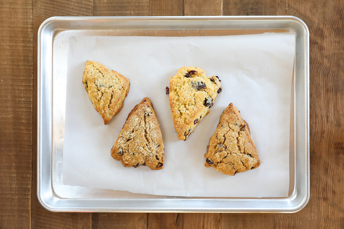 sconesEinkorn Orange Cranberry Sconesscones