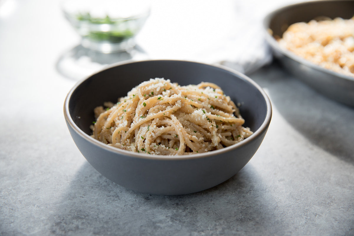Gluten Free Spaghetti with Pan-Roasted Cauliflowercauliflower_pastacauliflower_pastaEinkorn Spaghetti with Pan-Roasted Cauliflower