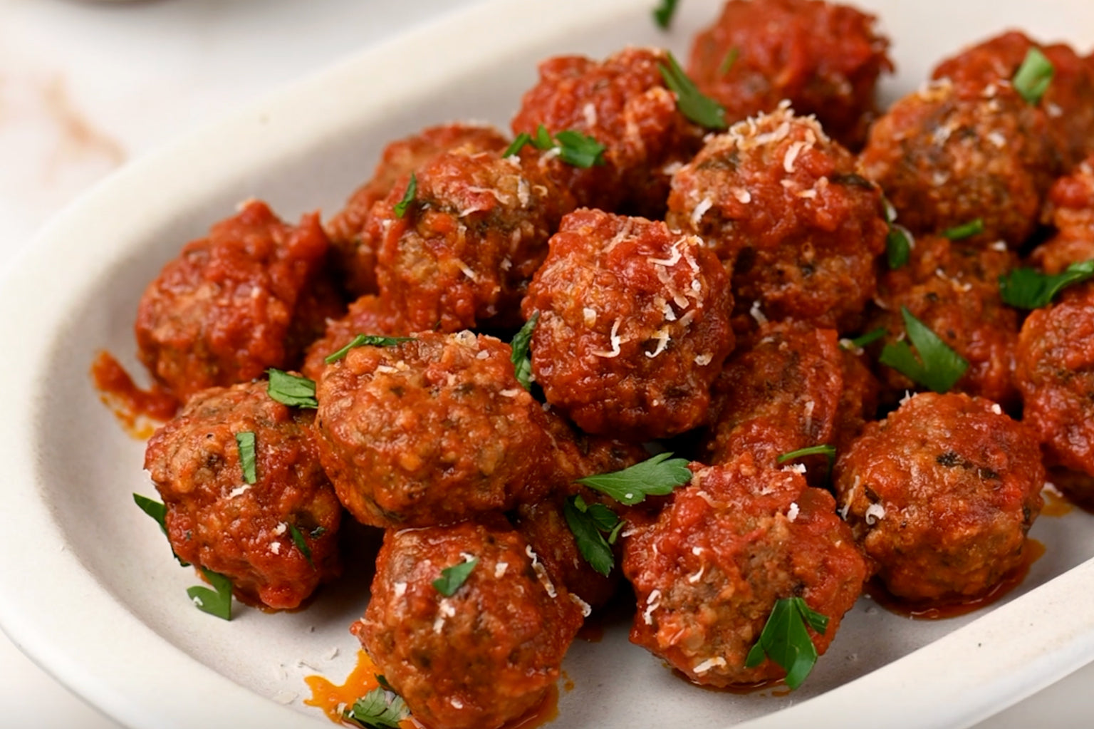 Spicy Slow Cooker Meatballs with Arrabbiata Sauce