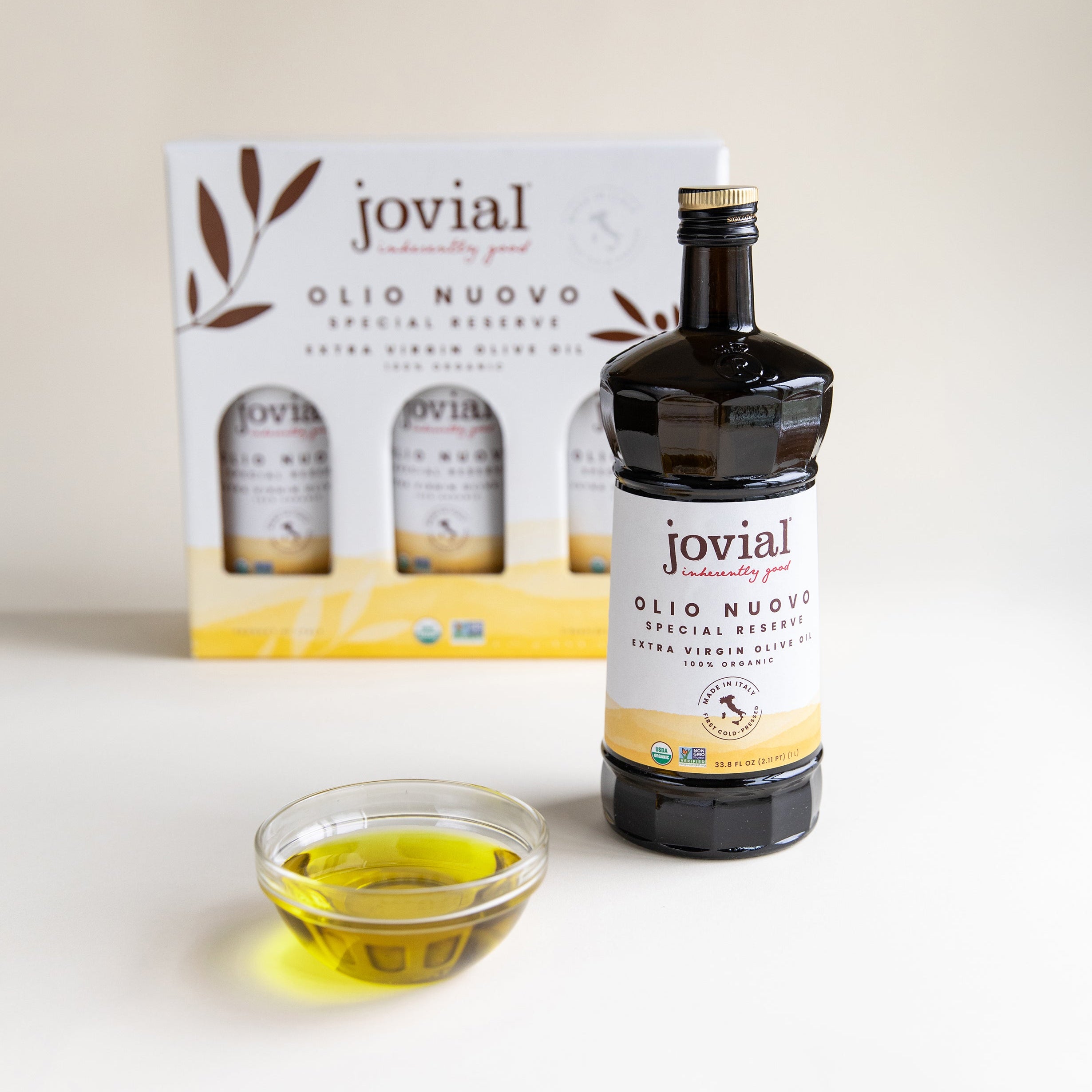 Fall Harvest Olio Nuovo Organic Olive Oil, 3 Pack