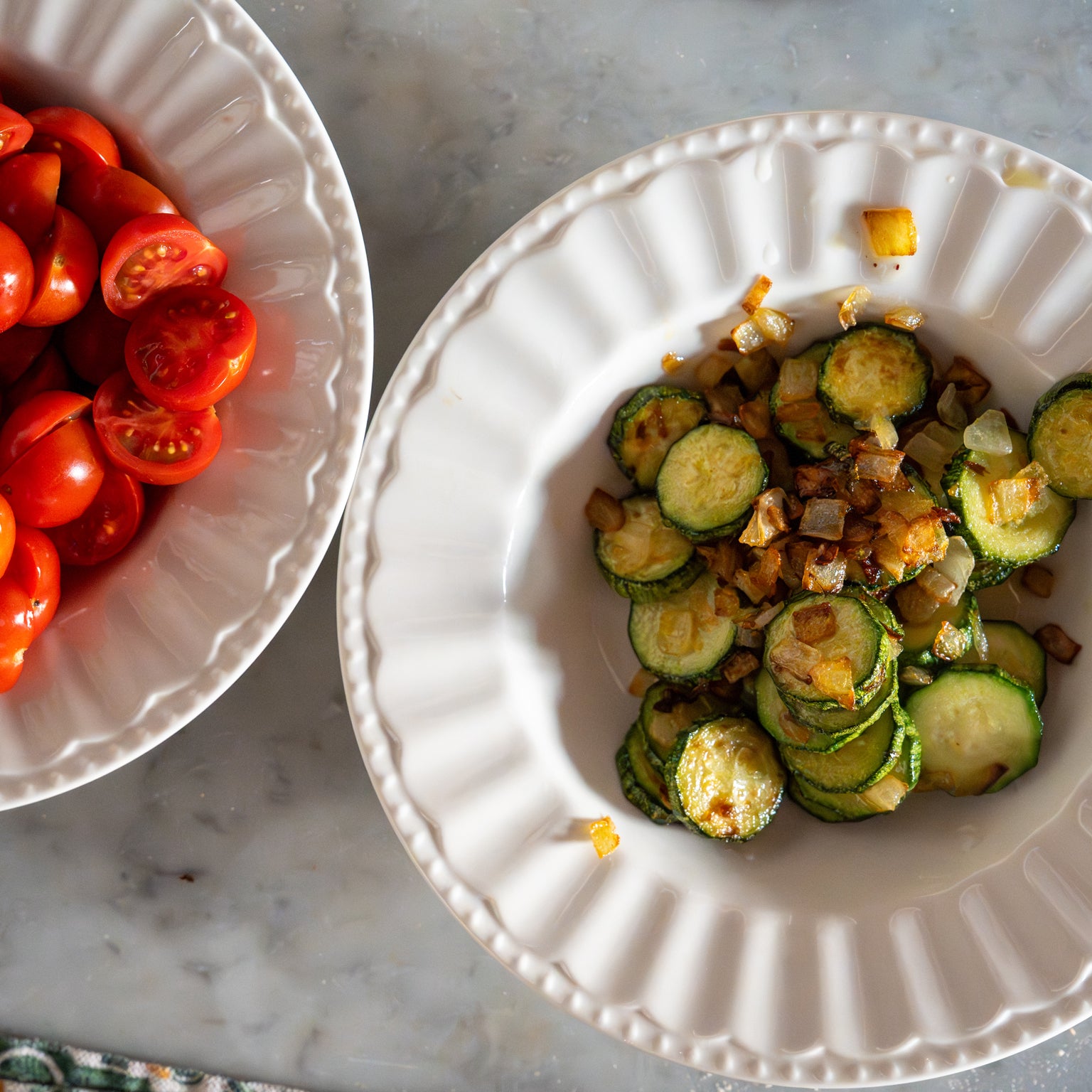 Spaghetti with Zucchini, Tomatoes, and Basil – Jovial Foods, Inc