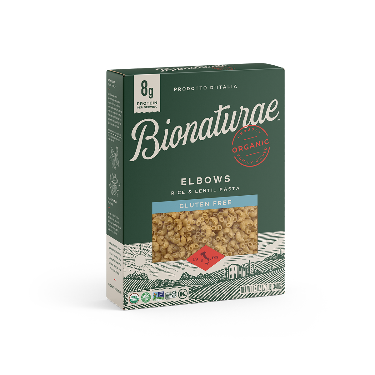 Organic Gluten Free Rice & Lentil Elbows