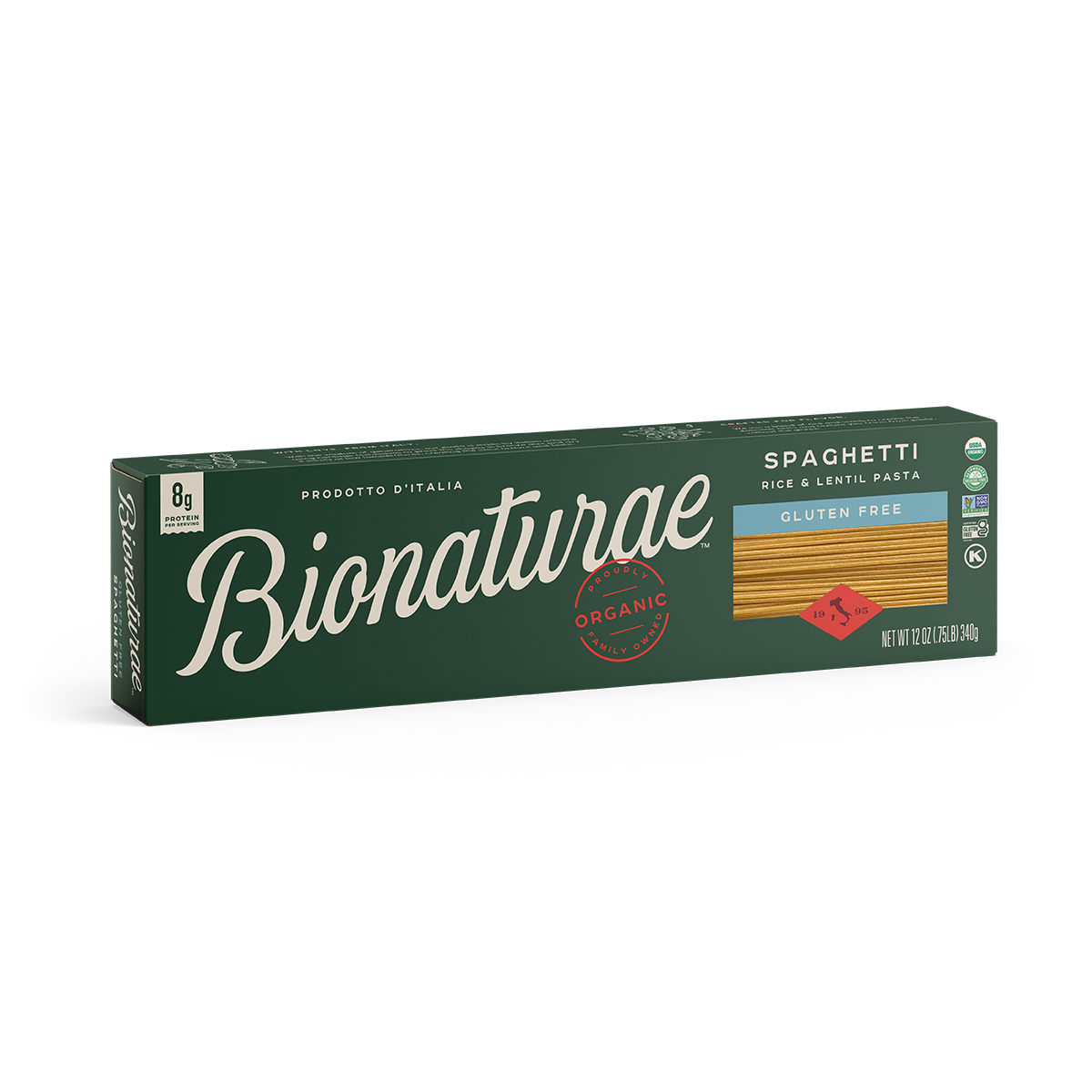 Organic Gluten Free Rice & Lentil Spaghetti