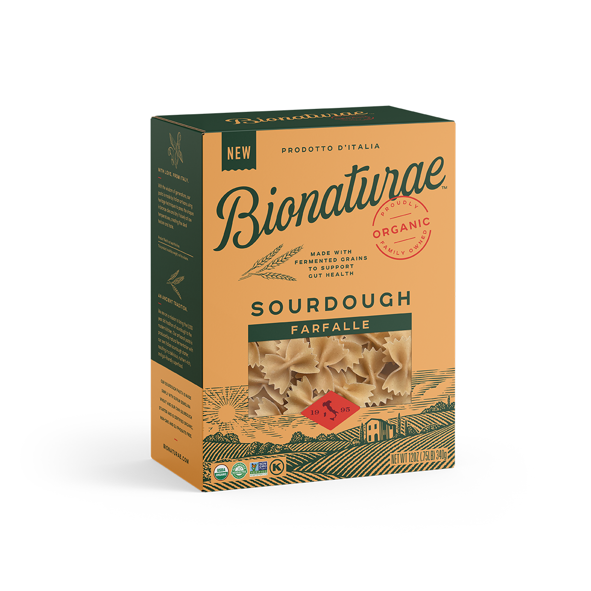 Organic Sourdough Farfalle