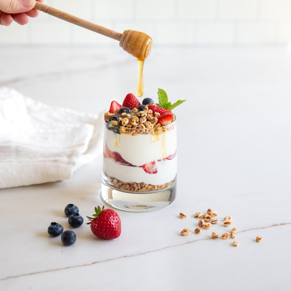 Organic WG Einkorn Puffed Cereal with Honey