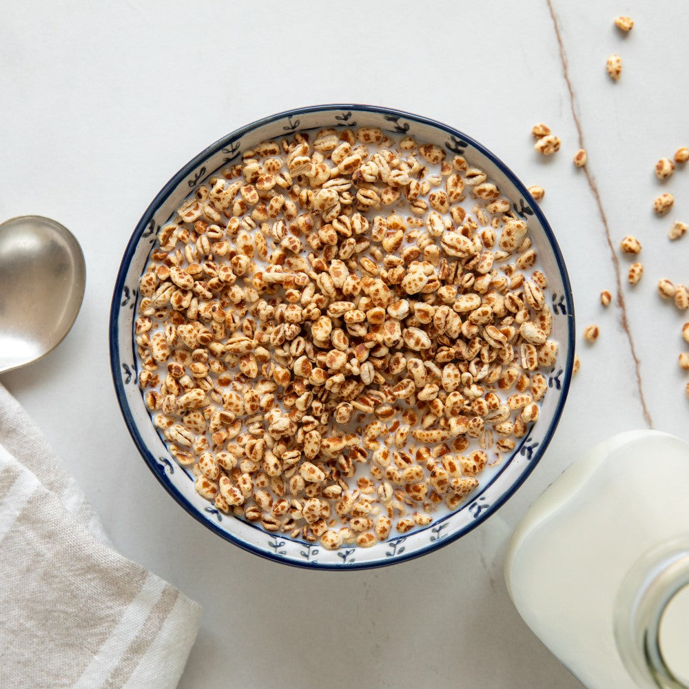 Organic WG Einkorn Puffed Cereal with Honey