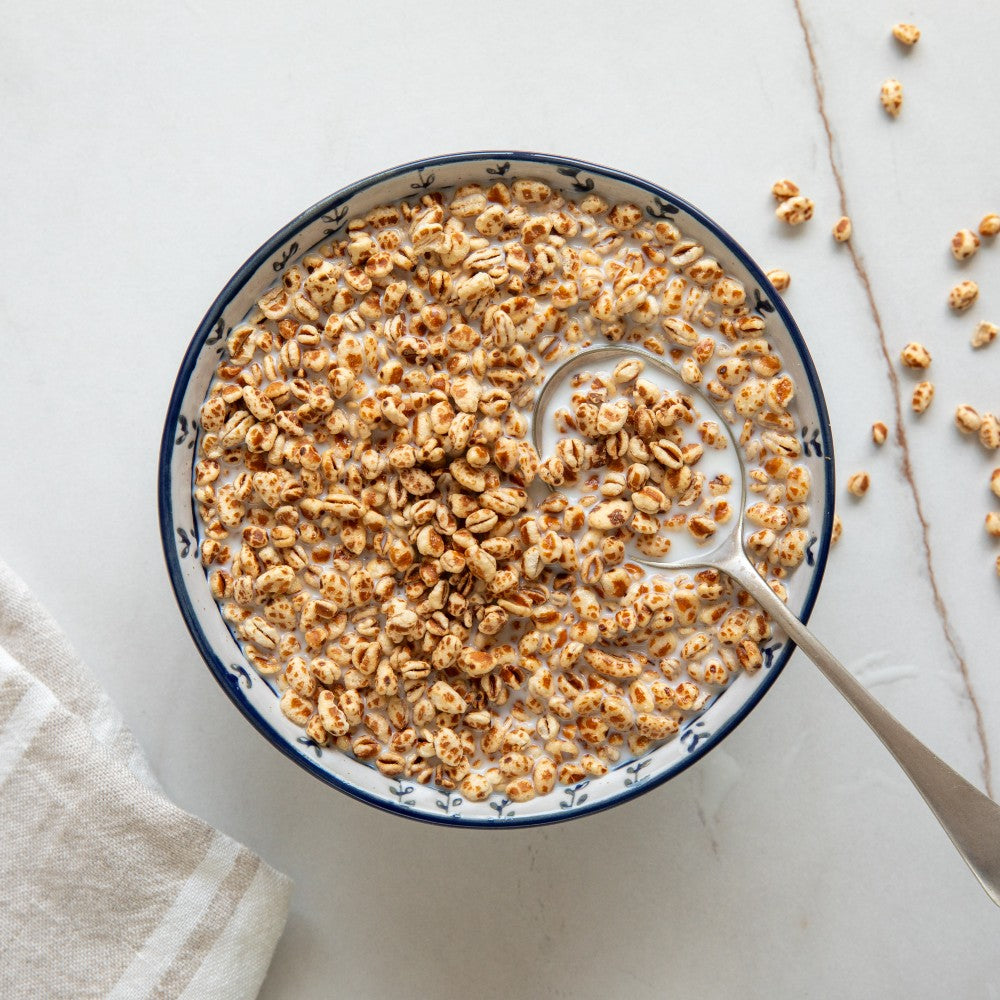 Organic WG Einkorn Puffed Cereal with Honey