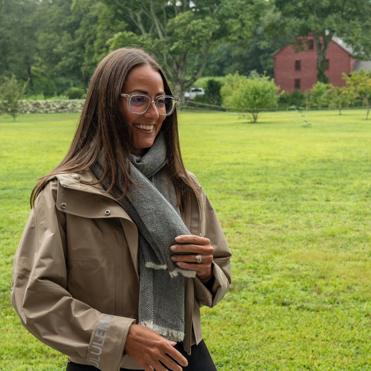 Italian Gray Scarf