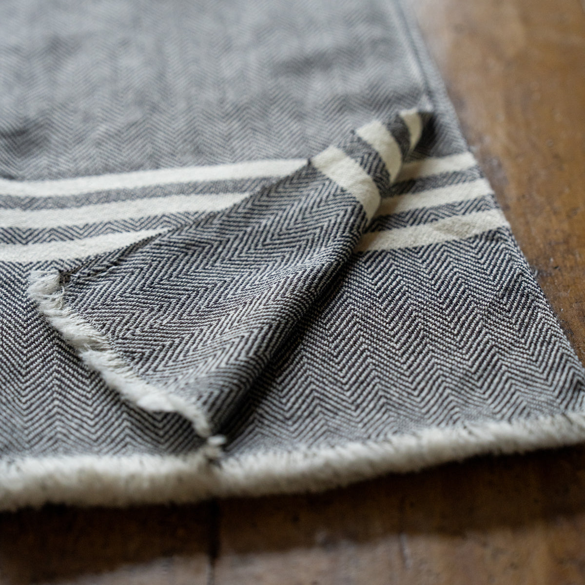Italian Gray Scarf